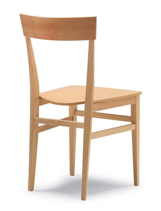 Drevená stolička P MILANO 47 C