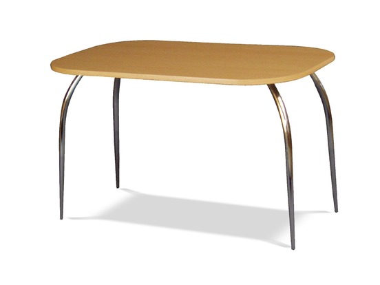Jedálenský stôl s kovovými nohami TRIESTE 426