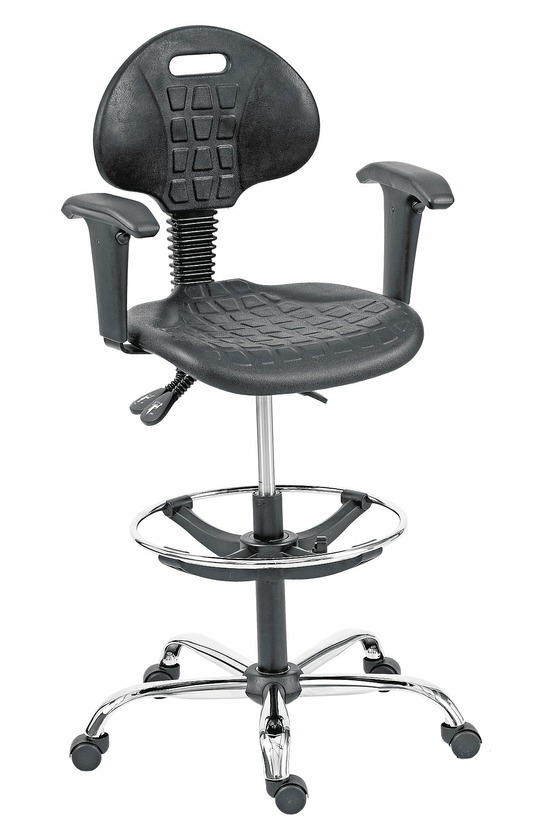 Kancelárska stolička 1290 PU ASYN C EXT+BR20