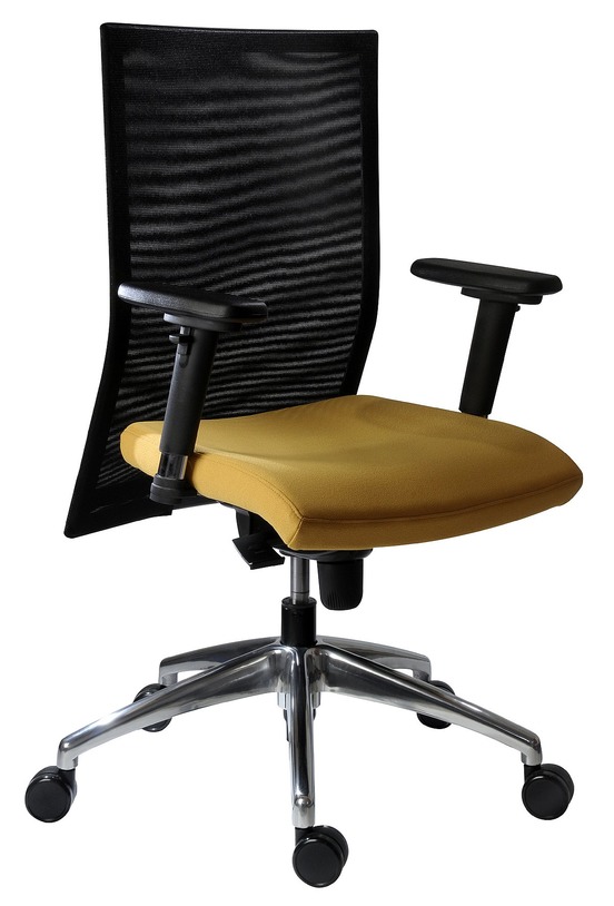 Kancelárska stolička 1700 RENE NET ALU+AR08 C-2