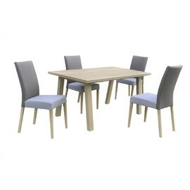 Stôl GRADO ROZŤAHOVACÍ 1ks + Stolička VIENA 4ks