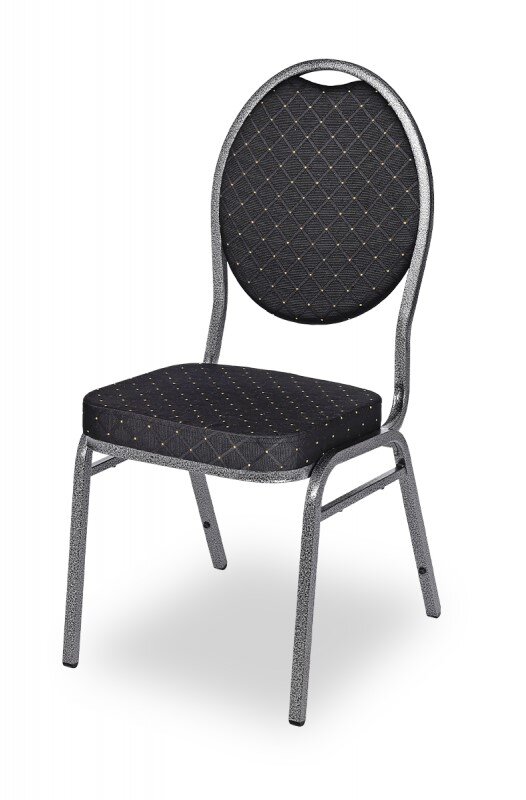 Banketová stolička Herman čierna