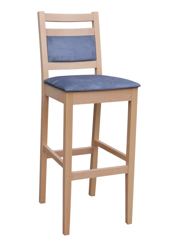 Barová jedálenská stolička D3237 - čalúnená