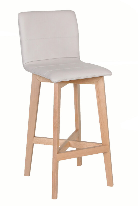 Barová stolička PAMELA BUK BAROVÁ