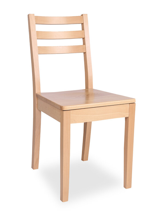 Celodrevená stolička D164/L BUK