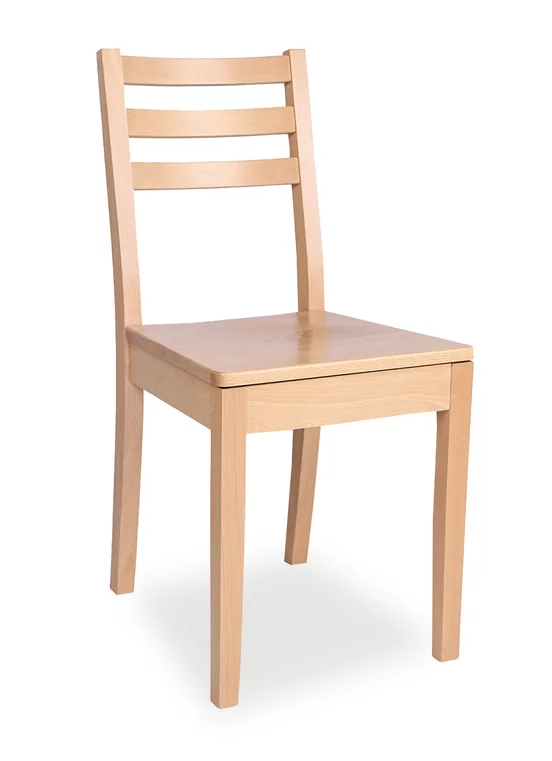 Celodrevená stolička D164/L BUK