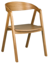 Celodrevená stolička EZ GURU DUB 3