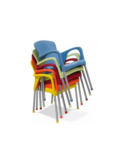 dizajnové stohovateľné stoličky