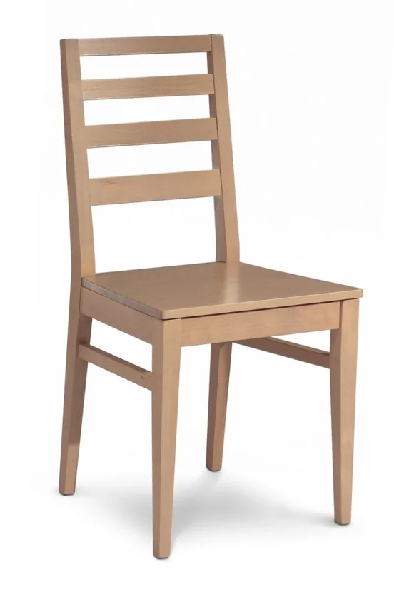Drevená barová stolička NS ONDINA 412 - drevený sedák