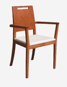 Drevená stolička BU AMBRA SM/K