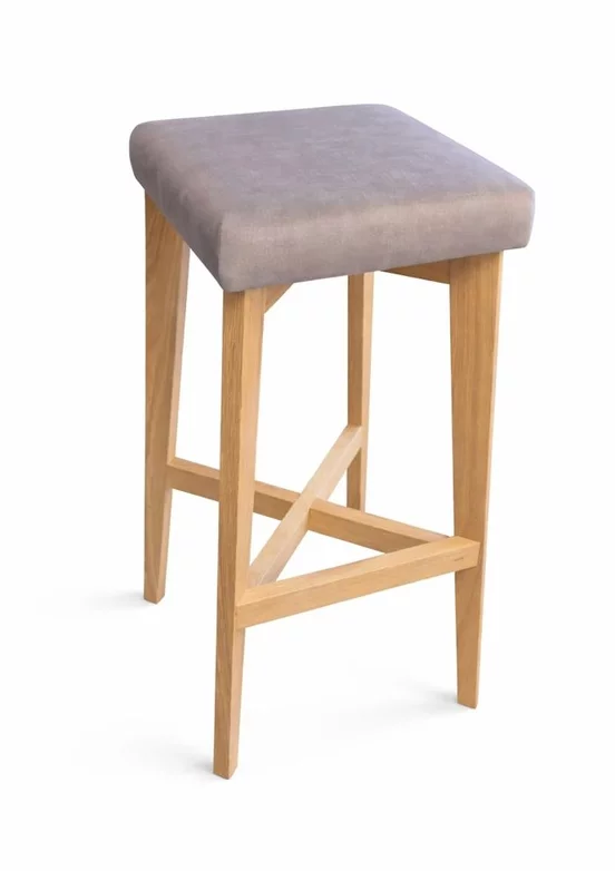 Drevená stolička k baru D194