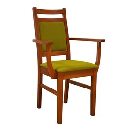 Jedálenská stolička D3237/K - čalúnená s podrúčkami