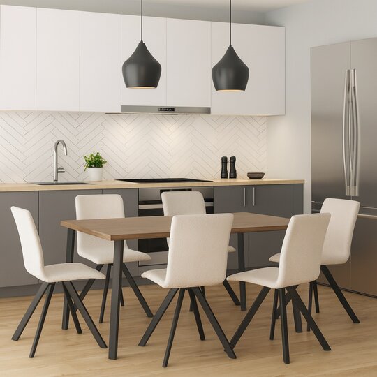 Jedálenská stolička PALMA KOV