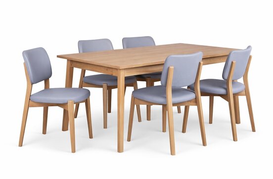 Jedálenská zostava DIXIE BUK + VENETO LAMINO