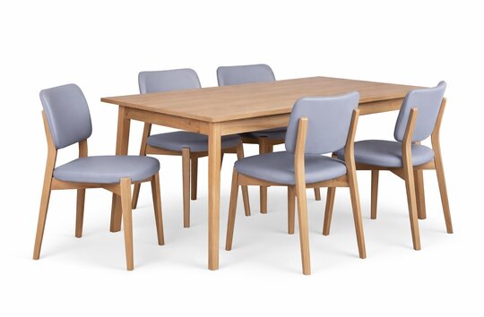 Jedálenská zostava DIXIE BUK + VENETO LAMINO