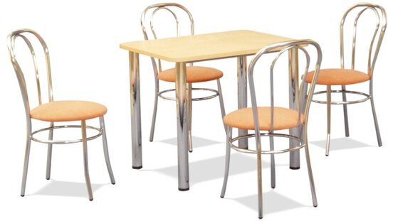 Jedálenská zostava Stolička BISTROT + Stôl BOLZANO
