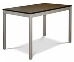 jedálenský stôl laminovaný s kovovými nohami