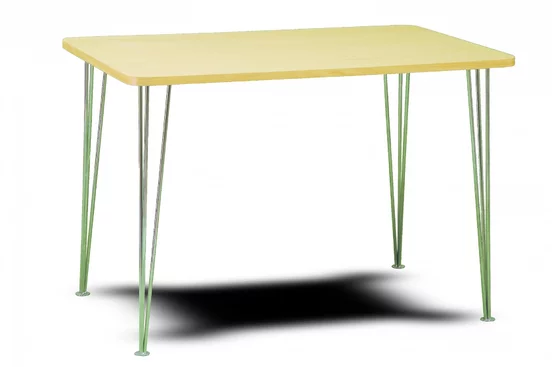 Jedálenský stôl s kovovými nohami 226