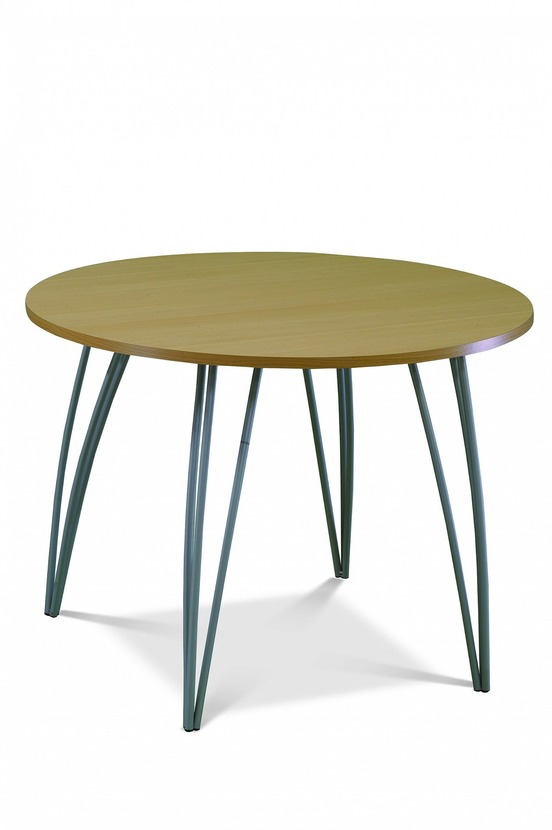 Jedálenský stôl s kovovými nohami BIBIONE