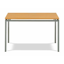 Jedálenský stôl s kovovými nohami Vera/L