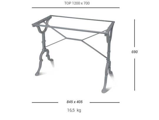 Kovová podnož M 104