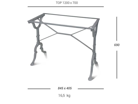 Kovová podnož M 104