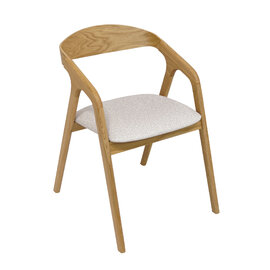 Masívna dubová jedálenská stolička D 51 DUB