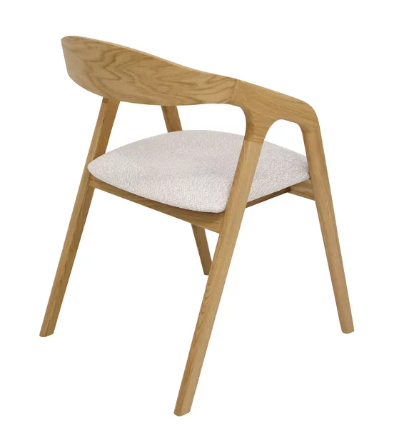 Masívna dubová jedálenská stolička D 51 DUB