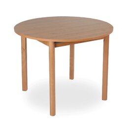 Okrúhly jedálenský stôl CORNO - lamino