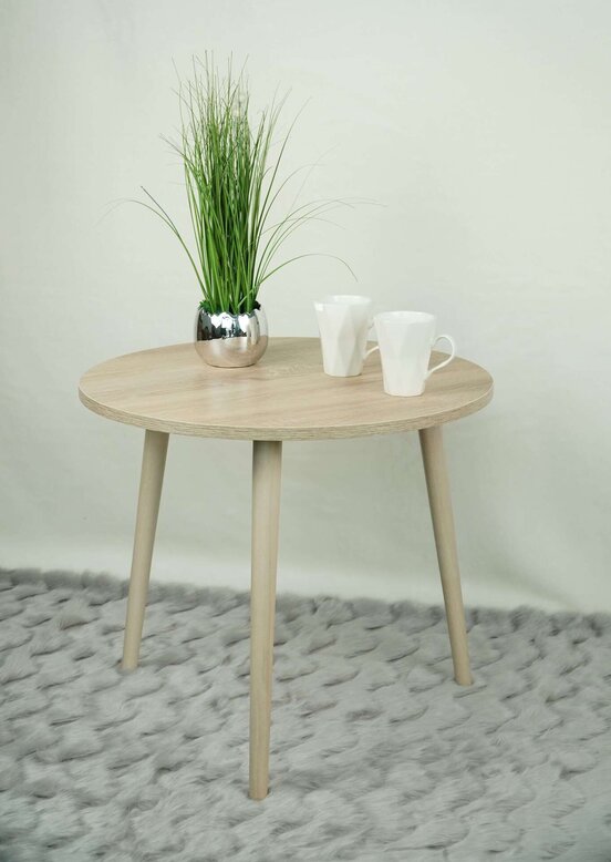 Okrúhly konferenčný stolík D6 - priemer 80 cm
