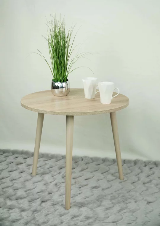 Okrúhly konferenčný stolík D6 - priemer 80 cm