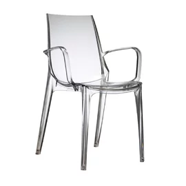 Plastová stolička VANITY S PODRÚČKAMI Plastová stolička VANITY S PODRÚČKAMI