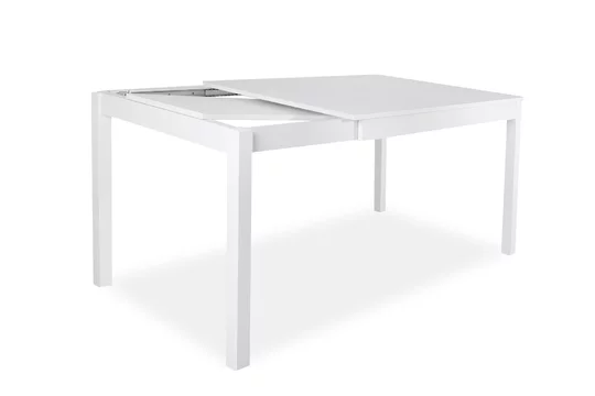 Rozkladací jedálenský stôl TERANO LAMINO - biely Rozkladací jedálenský stôl TERANO LAMINO - biely
