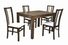 Stôl MONZA PEVNÝ 1ks + Stolička D400 4ks