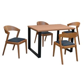 Stôl NOVA PEVNÝ 1ks + Stolička ZANA 4ks
