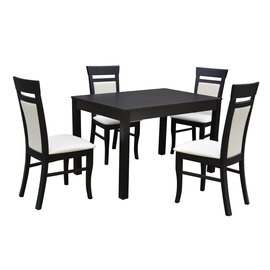 Stôl RAVENA1 ROZŤAHOVACÍ 1ks + D225 4ks