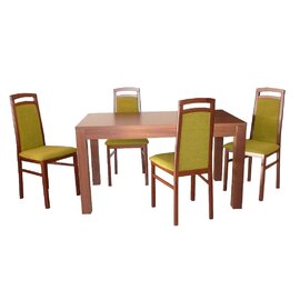 Stôl RAVENA ROZŤAHOVACÍ 1ks + Stolička ALLURE 4ks
