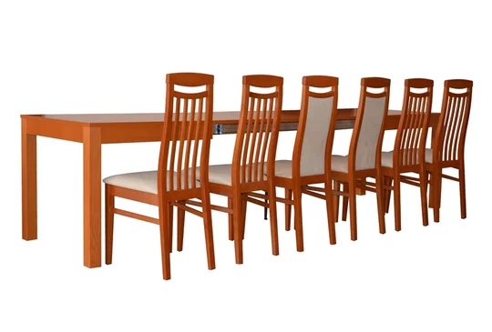 Stôl rozkladací lamino ROMA - pre 6 až 8 osôb Stôl rozkladací lamino ROMA - pre 6 až 8 osôb
