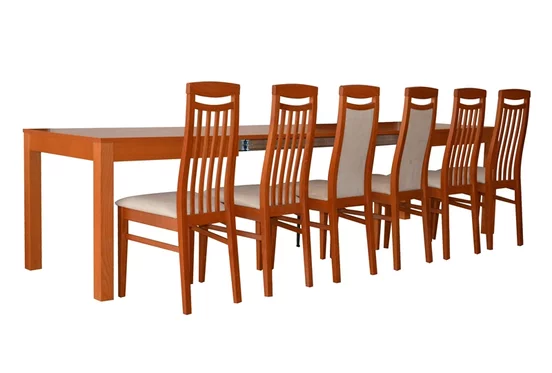 Stôl rozkladací lamino ROMA - pre 6 až 8 osôb Stôl rozkladací lamino ROMA - pre 6 až 8 osôb